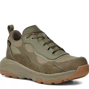 Teva Geotrecca Low RP Hiking Sneakers Shoes Lace Up Burnt Olive Green Size 7 NEW